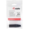 Equip 147930 kištukas 3 kontaktų XLR juodas