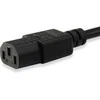 Equip Įranga Įrengti Kaltgeräteverl.-Kabelis maitinimo kabelis IEC C14 -> IEC C13 St/Bu 3m sw