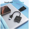 Skaitytuvas Equip Equip 245461 czytnik kart USB 3.2 Gen 2 (3.1 Gen 2) Type-C Juodas