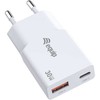 Įkroviklis Equip GaN Slim PD3.0 1 1 30 W Baltas (245523)