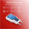 Įkroviklis Equip GaN Slim 1 USB-A 1 USB-C Baltas (245522)