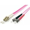 Equip LC- > ST Multimode Duplex OM4, 3m (255543)