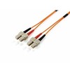Equip Equip LWL Patchkabel SC->SC 20.00m Singlemode Duplex OS2 ge Polybeutel