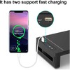 Laikiklis Equip Podwyższenie monitora juoda 4xUSB-A/USB-C/+ 25Kg