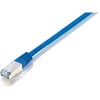 Equip Patchcord, F/UTP, Cat5e, 0.5m, mėlyna (225437)