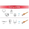 Equip Equip Patchkabel Cat6 S/FTP 2xRJ45 25.00m oranžinis