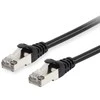 Equip Pečburnas, Cat6, S / FTP, HF, 5m, Juoda (605594)