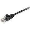 Equip įrengti 625453 CCA pataisymo kabelį U/UTP RJ45 kištukas iki RJ45 kištuko U/UTP Cat.6 0,25 m juodas