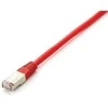 Equip RJ-45/RJ-45 kat.6a S/FTP Raudona 0.5m (605627)
