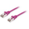Equip Equip 606802 kabelis sieciowy Violetinis 0,5 m Cat6a S/FTP (S-STP)