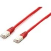Equip RJ-45 kt.6A S / FTP raudonas 0,5 m (605627)