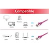 Equip Equip 606803 kabelis sieciowy Violetinis 1 m Cat6a S/FTP (S-STP)