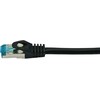 Equip 605892 Tinklo kabelis, juodas, 3 m, Cat6a S/FTP (S-STP)
