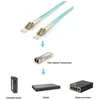 Equip 255420 InfiniBand / šviesolaidinis kabelis 7,5 m LC, spalva Aqua