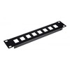 Equip Equip Patchpanel 10'' mit Keystone Montage 1U, juodas
