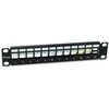Equip Patchpanel 12x Cat6A 10 FTP 1HE Keystone Montage sw