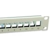 Equip Patchpanel 12x Cat6A 10 FTP 1HE Keystone Montage ws