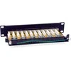 Equip Equip Patchpanel 12x RJ45 Cat6A 10" FTP 1HE Premium juodas