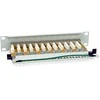 Equip Patchpanel 12x RJ45 Cat6A 10 FTP 1HE Premium šviesiai pilkas