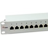 Equip Patchpanel 12x RJ45 Cat6A 10 FTP 1HE Premium šviesiai pilkas