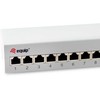 Equip Equip Patchpanel 12x RJ45 Cat6A FTP 1HE Premium hellgrau