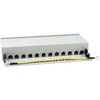 Equip Equip Patchpanel 12x RJ45 Cat6A FTP 1HE Premium hellgrau