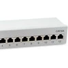 Equip Equip Patchpanel 12x RJ45 Cat6A FTP 1HE Premium hellgrau