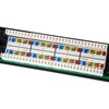 Equip Komutacinė panelė 16x RJ45 Cat5e 19" 1U neekranuota, juoda