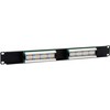 Equip Komutacinė panelė 16x RJ45 Cat5e 19" 1U neekranuota, juoda