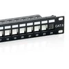 Equip Patchpanel 24x Cat6 19 FTP 1HE Keystone Montage sw