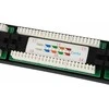 Equip Patchpanel 24x RJ45 Cat5e 19" UTP 1HE juoda