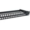 „Equip“ komutacinis skydelis 48x Cat6 19 UTP 1HE „Keystone“ montažo programinė įranga