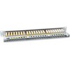Equip Patchpanel 48x RJ45 Cat6A 19 FTP 1HE Premium hellgrau