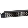 Equip Patchpanel 48x RJ45 Cat6A 19 FTP 1HE Premium juodas
