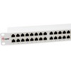 Equip Patchpanel 48x RJ45 Cat6A 19 FTP 1HE Premium hellgrau