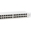 Equip Patchpanel 48x RJ45 Cat6A 19 FTP 1HE Premium hellgrau