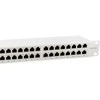 Equip Patchpanel 48x RJ45 Cat6A 19 FTP 1HE Premium hellgrau