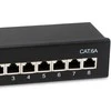 Equip Patchpanel 8x RJ45 Cat6A FTP 1HE Premium juodas