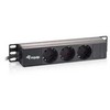 Equip Listwa zasilająca 10'' 1U, 3 złącza Francuskie, 250V, max 3500W (333302)