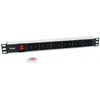 Equip Steckdosenleiste 19(1HE)12fach mit Schuko + Schalt A