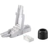 Equip 121162 wtyczka RJ-45 juoda, balta