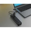 HUB USB Equip Equip USB-Hub 7-Port 3.2 ->7x3.2 5Gbps m.įkroviklis sw
