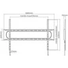 Equip 650338 televizoriaus laikiklis 3,05 m (120″) Juoda