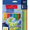 Faber-Castell – CP Color Grip dinozauras 18+6 (201546)