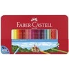 Faber-Castell – šešiakampė spalvotų pieštukų skardinė 60 (115894)