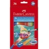 Faber-Castell - Akvarelinis pieštukas + teptuko dėžutė (36 vnt) (114437)