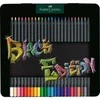 Faber-Castell - Spalvoti pieštukai Juodas Edition skarda (24 vnt) (116425)