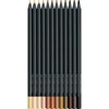 Spalvoti pieštukai Faber-Castell Juodas Edition 12 spalvų