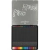 Faber-Castell - Spalvoti pieštukai Juodas Edition skarda (24 vnt) (116425)