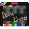 Faber-Castell - Spalvoti pieštukai Juodas leidimas skardinėje (100 vnt.) (116490)